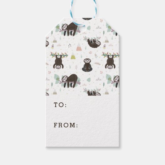 スリーピースウィートスロッスパターン ギフトタグ (正面)