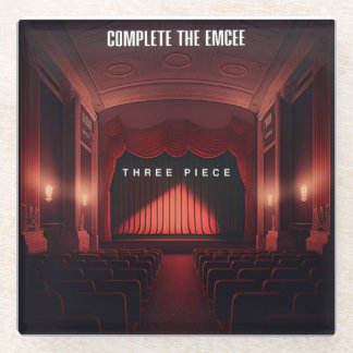 スリーピースコースター ガラスコースター