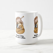 スリーピースロッスハギングコーヒー コーヒーマグカップ (正面右)