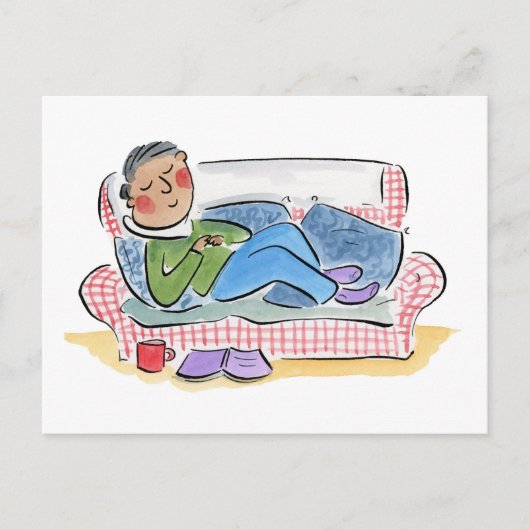 スリーピーソファ ポストカード (正面)