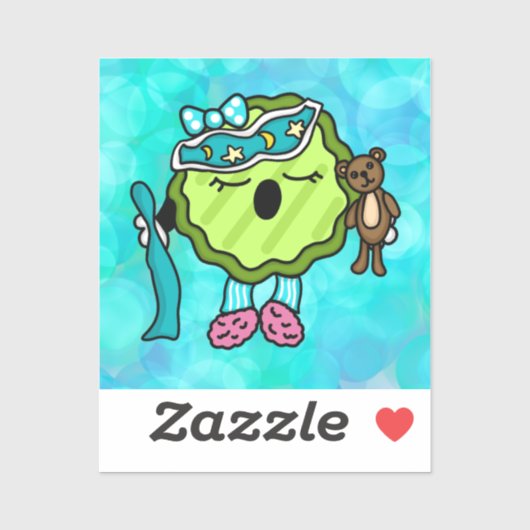 スリーピータイムピクル |夜間の混雑 シール (シート)