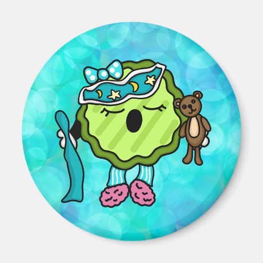 スリーピータイムピクル |夜間の混雑 マグネット (正面)