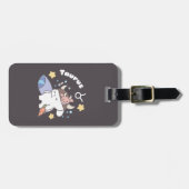 スリーピータウラスバニーパターン – 〔占星術の〕十二宮図 ラゲッジタグ (正面横)