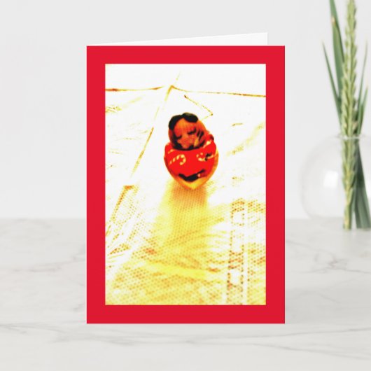 スリーピーチムンク カード (正面)