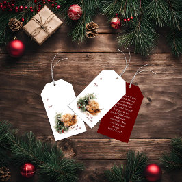 スリーピーハイランドカウギフトラベル ギフトタグ