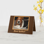 スリーピーバスセットオンおもしろい誕生日カード付き/コーヒーマグ カード (黄色い花)