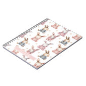 スリーピーバニーウサギカスタムズノート ノートブック (左側)