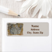 スリーピーバニーデザートハレコージースヌージングウサギ ラベル (インサイチュ)