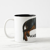 スリーピーパピーウェイクアップマグのパパ ツートーンマグカップ (左)