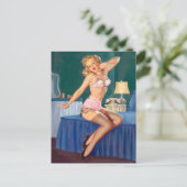 スリーピーピンアップ ポストカード (スタンド正面)