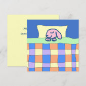 スリーピーピンクバニースイートドリームカード シーズンカード (正面/裏面)