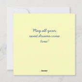 スリーピーピンクバニースイートドリームカード シーズンカード (裏面)