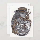 スリーピーフェアリーインザボトル ポストカード (正面/裏面)