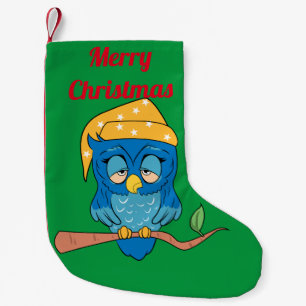 スリーピーフクロウサンダーコーブ スモールクリスマスストッキング