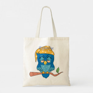 スリーピーフクロウサンダーコーブ トートバッグ