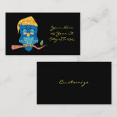 スリーピーフクロウサンダー_コーブ 名刺 (正面/裏面)