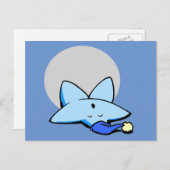 スリーピーブルースターポストカード ポストカード (正面/裏面)