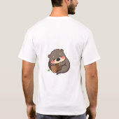 スリーピープラットパスログ時間 Tシャツ (裏面)