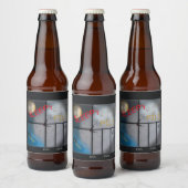 スリーピープル、名前とスタイル ビールラベル (ボトル)