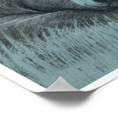 スリーピーベアとマウスのプリント ポスター (角)