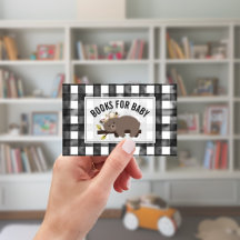 スリーピーベアカブギンガムベビーシャワーブックリクエスト