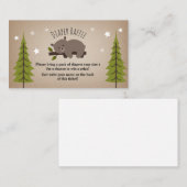 スリーピーベアスターズオムツラッフル エンクロージャーカード (正面/裏面)