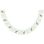 スリーピーベビーコアラパーソナライズされたベビーシャワー バンティングフラッグ (全)