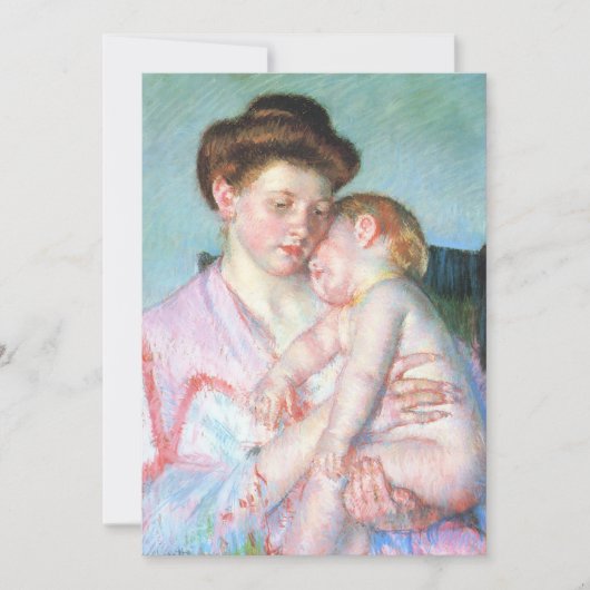 スリーピーベビー |メアリー・カッサット (正面)