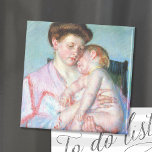 スリーピーベビー |メアリー・カッサット マグネット<br><div class="desc">眠いベビー(1910) by American impressionist artist Mary Cassatt.オリジナルのアートワークは眠っているベビーを持っている母親のパステルポートレートである。デザインツールを使用してイメージのカスタム文字を追加したり、イメージをカスタマイズする。</div>