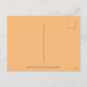 スリーピーホローサーカスピエロ、ゼブラハロウィーン シーズンポストカード (裏面)