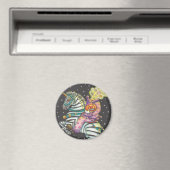 スリーピーホローサーカスピエロ、ゼブラユニコーン磁石 マグネット (インサイチュ (食洗機))