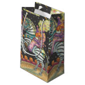 スリーピーホローサーカスピエロ、ユニコーンゼブラ抱き枕 スモールペーパーバッグ (裏面アングル)