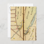 スリーピーホロー、ニューヨーク ポストカード (正面/裏面)