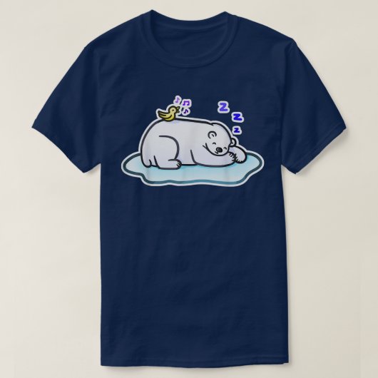 スリーピーポルアベアクラシックル Tシャツ (デザイン正面)
