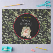 スリーピーラクーンカスタマイズ文字とカラー 薄葉紙 (クラフト)