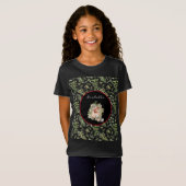 スリーピーラクーンカスタマイズ文字とカラー Tシャツ (正面フル)