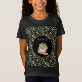 スリーピーラクーンカスタマイズ文字とカラー Tシャツ