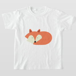スリーピーレッドキツネ Tシャツ