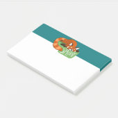 スリーピーレッドパンダポストイットノート ポストイット (アングル)