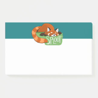 スリーピーレッドパンダポストイットノート ポストイット