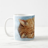 スリーピー子猫 コーヒーマグカップ (左)
