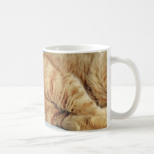 スリーピー子猫 コーヒーマグカップ (右)