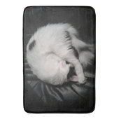 スリーピー子猫 バスマット (正面縦)