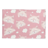 スリーピー子猫 枕カバー (裏面)