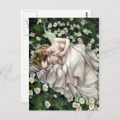 スリーピー春 ポストカード (正面/裏面)