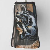 スリーピー縁どコリーゴルフパターカバー ゴルフヘッドカバー (回転90)