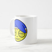 スリーピー顔コーヒーマグ コーヒーマグカップ (正面左)