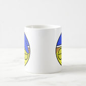 スリーピー顔コーヒーマグ コーヒーマグカップ (中央)