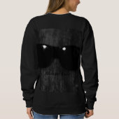 スリーピー顔 – 女子クラシックのクルーネックスウェットシャツ スウェットシャツ (裏面)