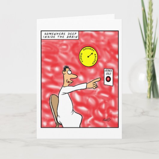 スリーピー・ジャーク カード (正面)